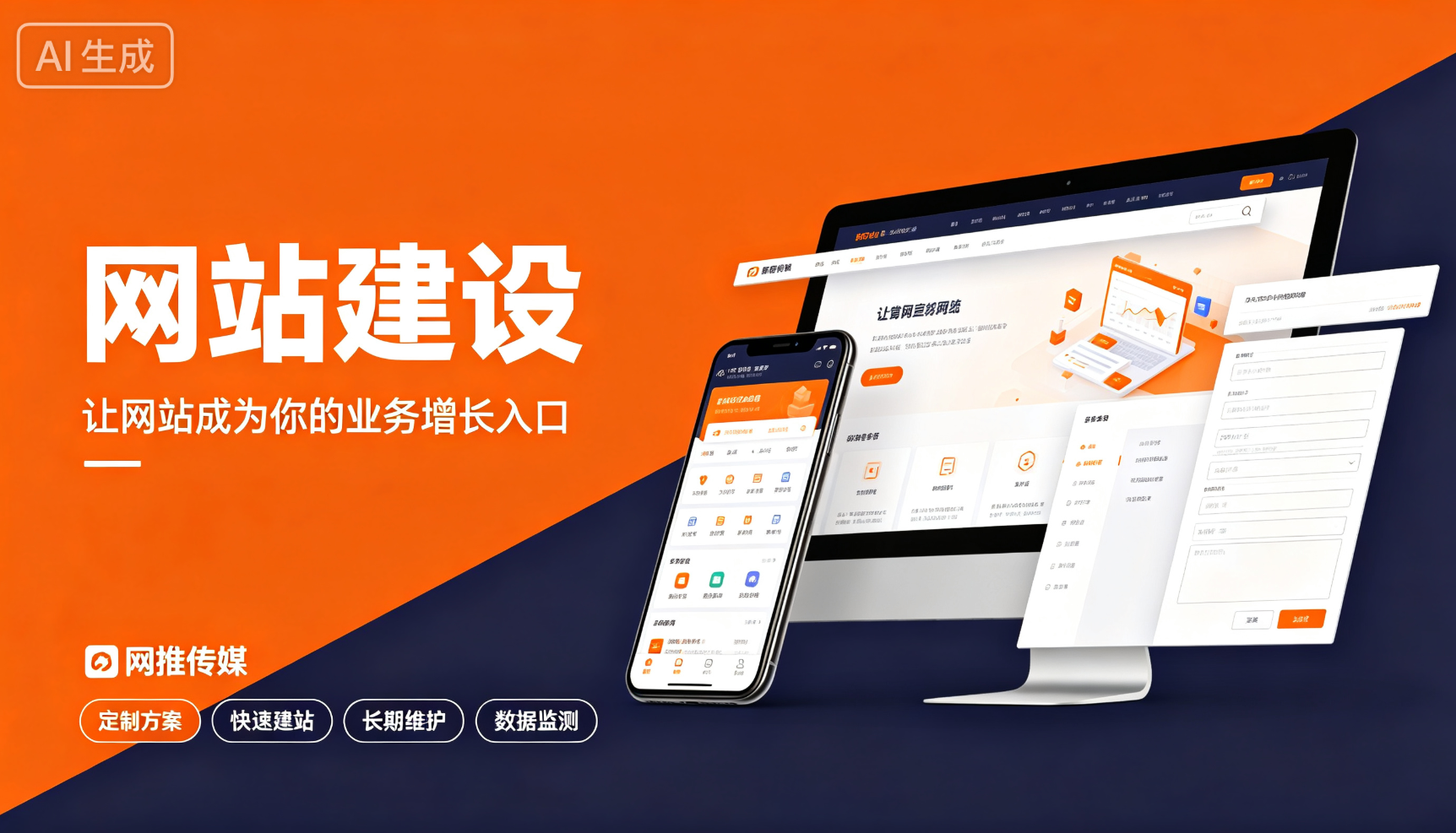 丽水网站建设服务展示图